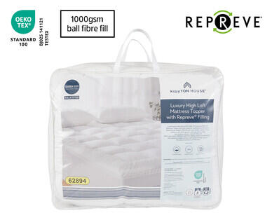 Luxury High Loft Mattress Topper – Queen Size