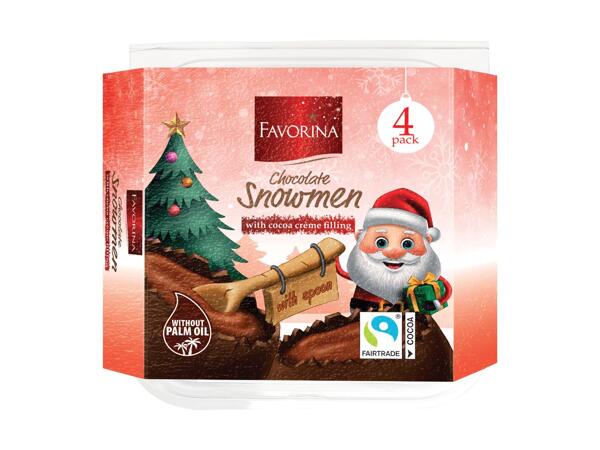 Chocolate Snowman