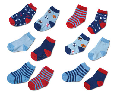L&D 6-Pack Baby Socks