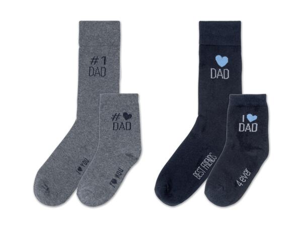 Vater-Kind Socken-Set