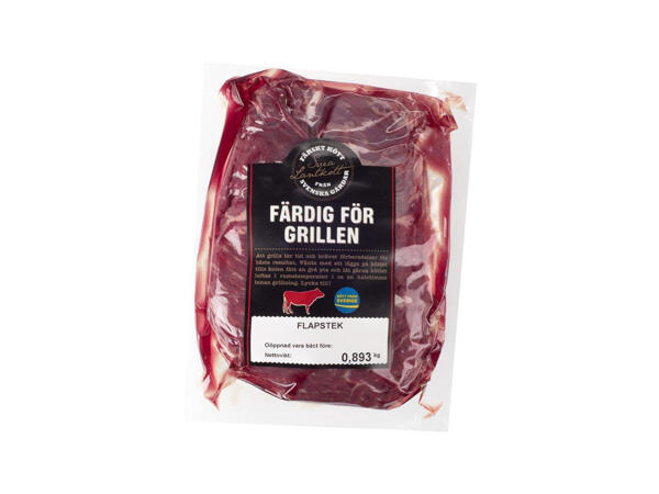 Flapsteak mörmarinerad