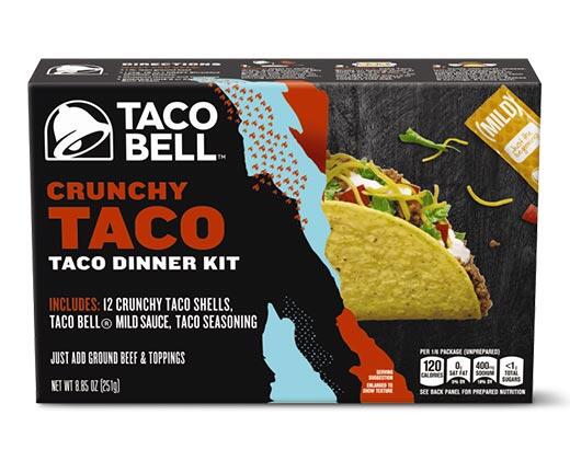 Taco Bell 
 Crunchy Taco Dinner Kit