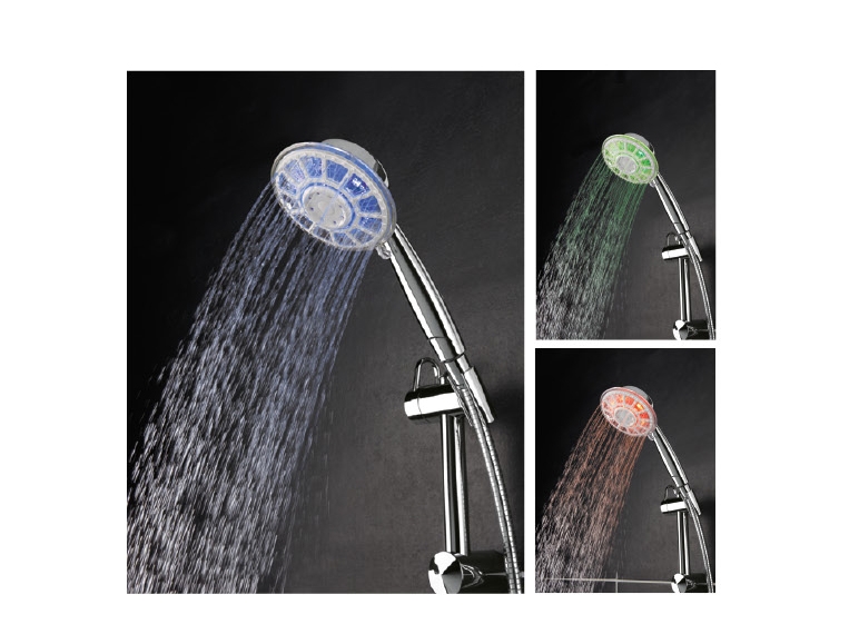 Pommeau de douche à LED ***Cet article est disponible uniquement en Suisse alémanique.***