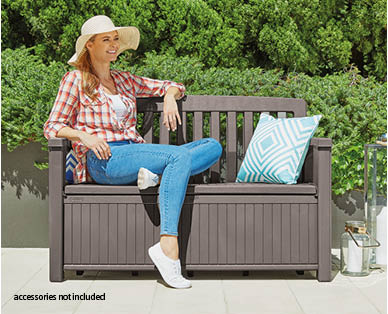 Garden Storage Bench