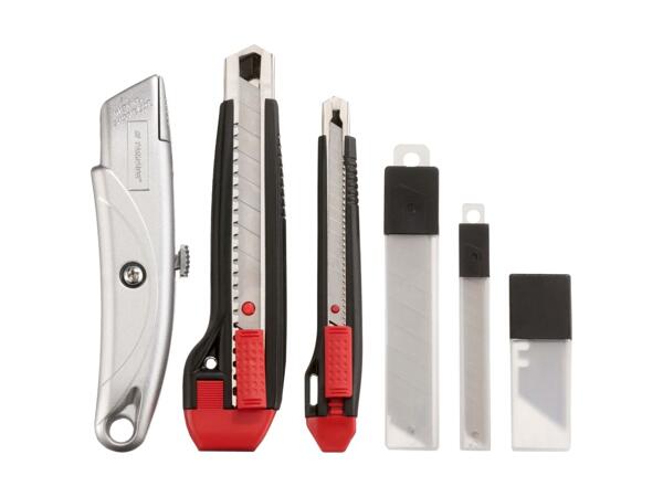 Assortiment de cutters, 33 pièces