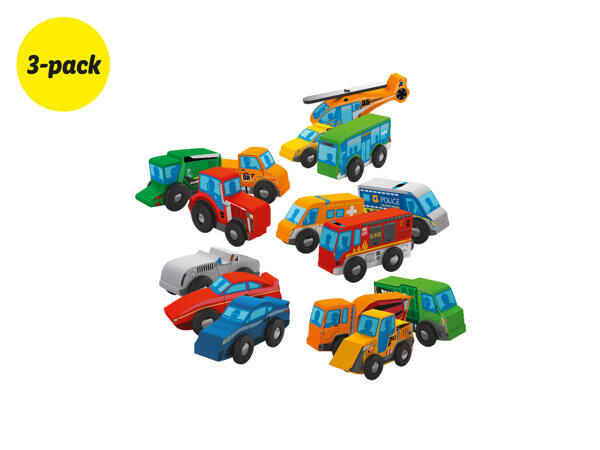 Fordon till tågbana, 3-pack