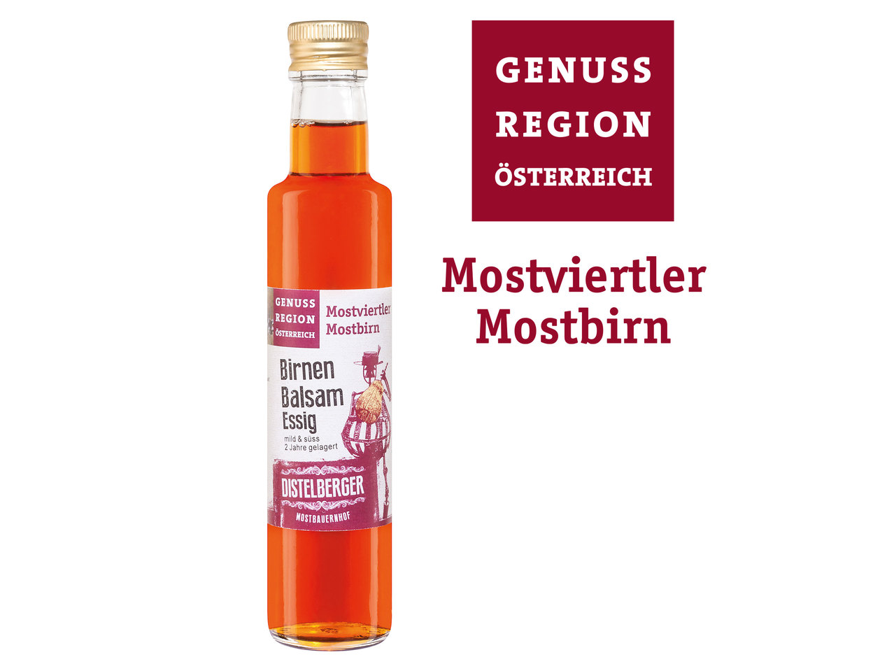 GENUSS REGION ÖSTERREICH Birnenbalsamessig