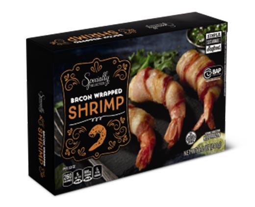 Specially Selected 
 Bacon-Wrapped Shrimp