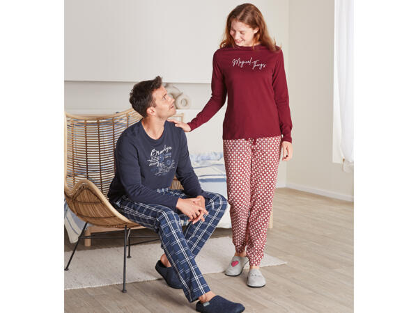 Damen/Herren Pyjama