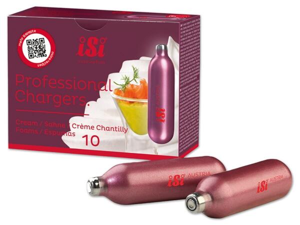 Ersatz Sahnekapsel, 10 Stück