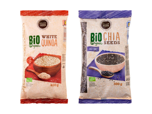 Graines de quinoa blanche/​chia bio