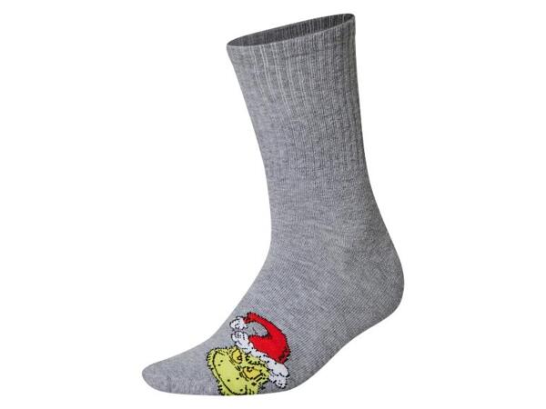 Dámské / Pánské ponožky Grinch, 3 páry