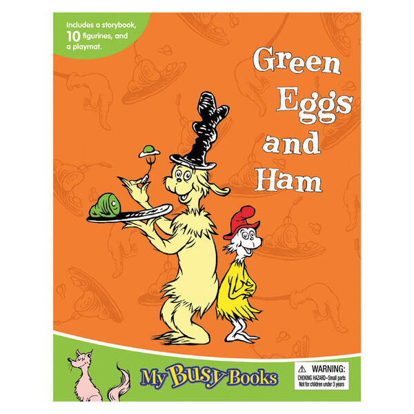 Licensed Dr. Suess Green Eggs and Ham My Busy Book