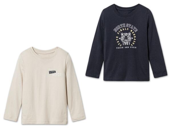 Kleinkinder Langarmshirt, 2 Stück