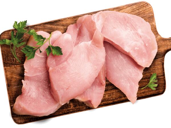 Frische Putenbrustschnitzel
