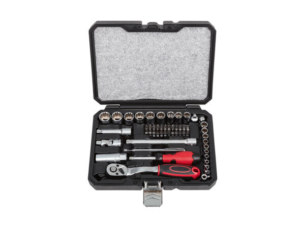 Assortiment de douilles et d'embouts, 53 pièces