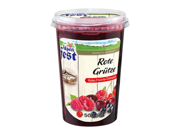 ALPENFEST Rote Grütze