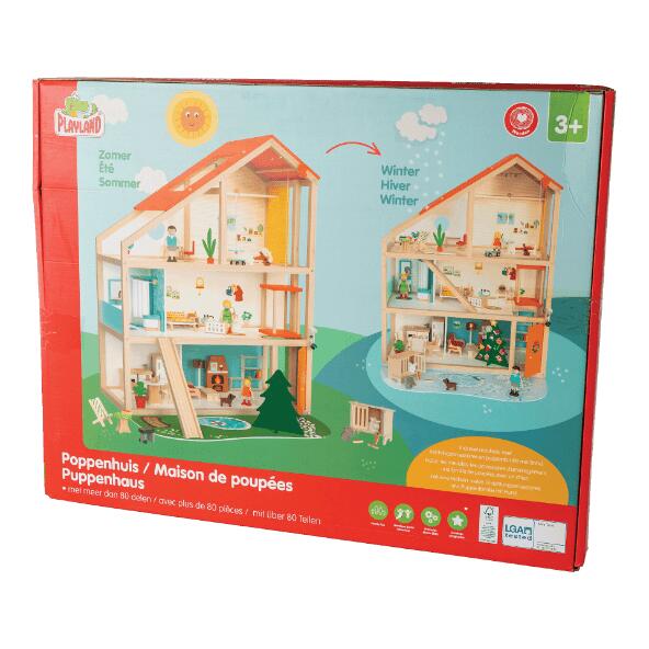 PLAYLAND(R) 				Holzpuppenhaus