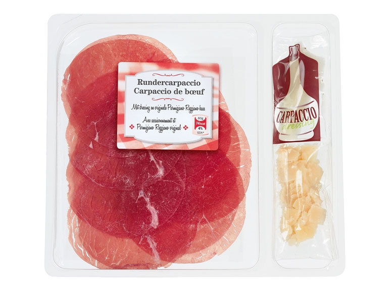 Carpaccio de boeuf