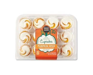 Bake Shop Mini Pumpkin Spice Cupcakes