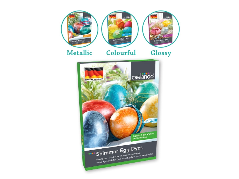 Crelando Egg Colouring Set