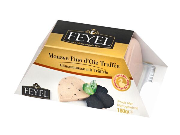 Mousse fine d'oie truffée Feyel