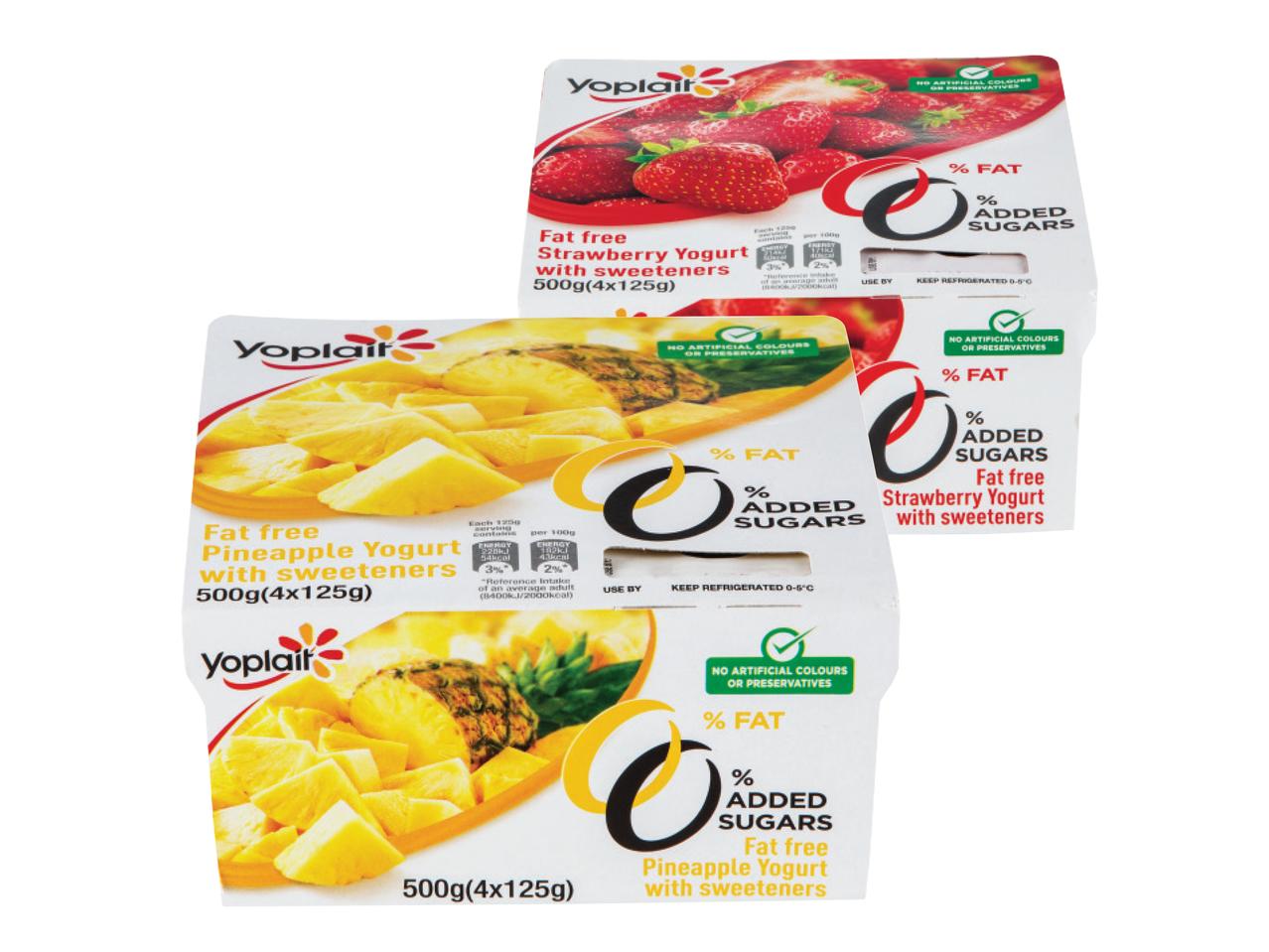 Yoplait Fat Free Yogurt