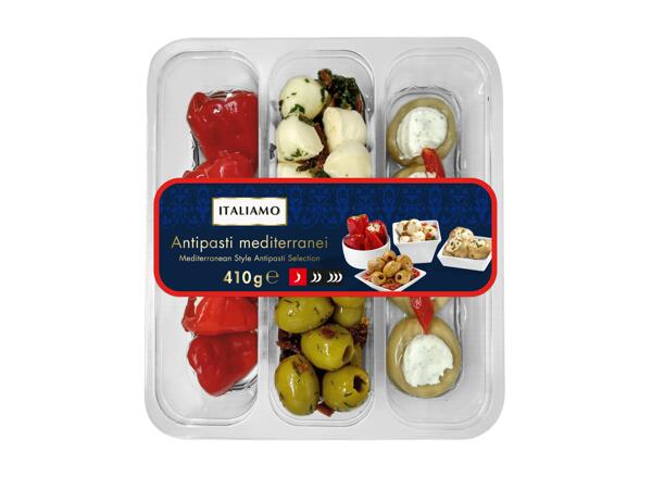 Mixed Mediterranean Antipasti Platter