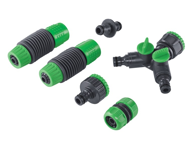 Slangaansluitset of 4-weg-verdeler
