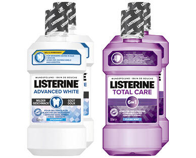 LISTERINE(R)
PRODUITS PRÉMIUM