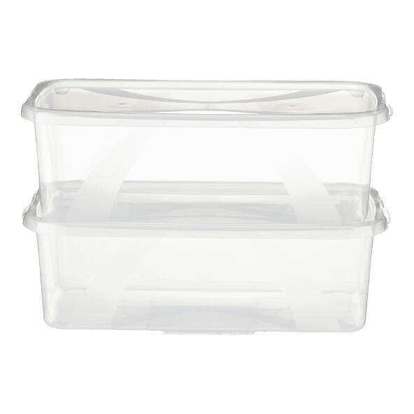 HOME CREATION(R) Boîtes transparentes, 8 pcs