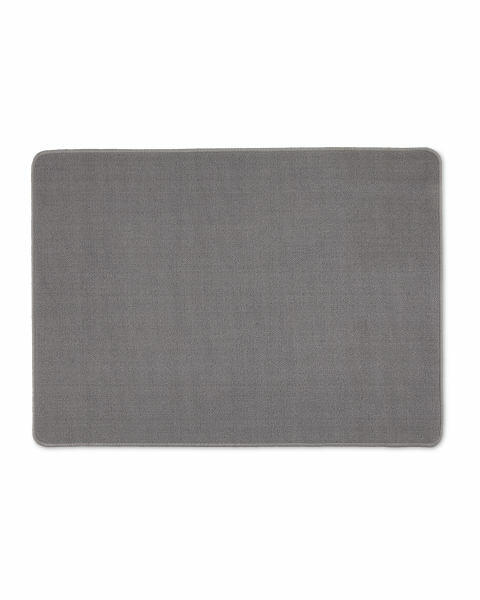 Dark Grey Washable Utility Mat