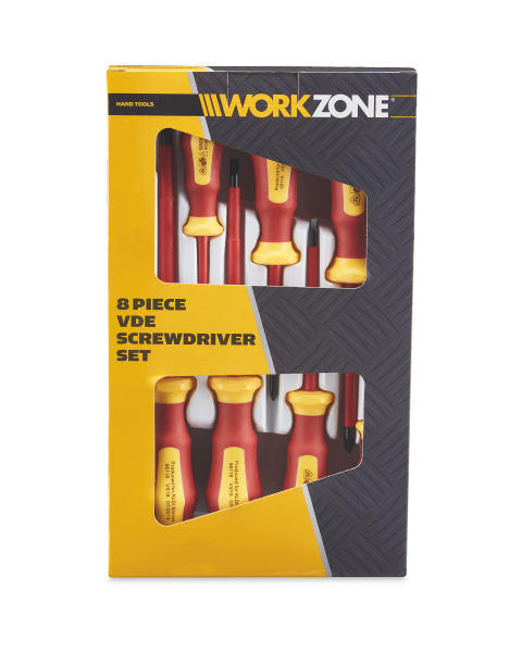 8 Piece VDE Screwdriver Set