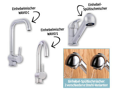EASY HOME(R) Küchen-Einhandmischer