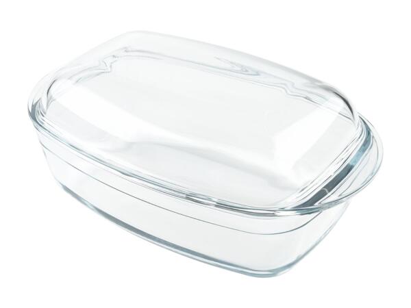 LIVARNO HOME(R) Stegegryde med låg af glas