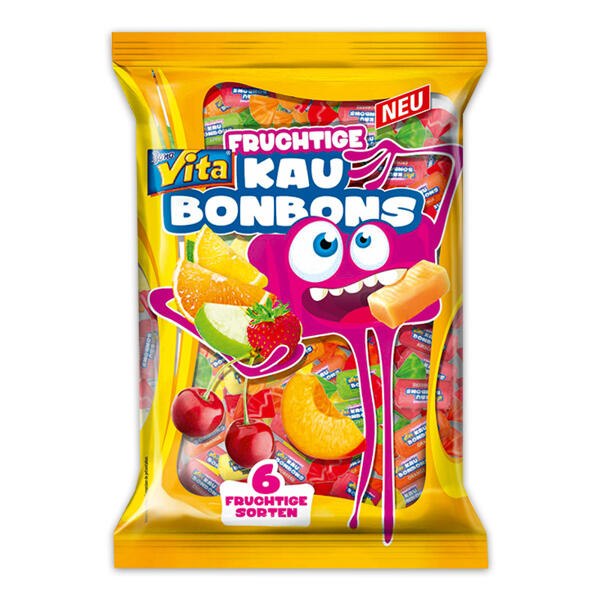 Fruchtige Kaubonbons