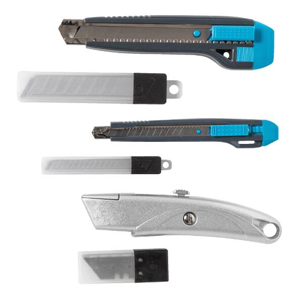 WORKZONE(R) Lot de cutters, 3 pcs