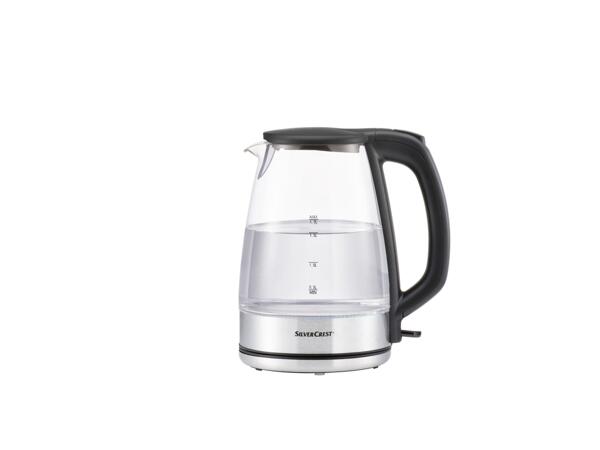 Colour Changing Glass Kettle