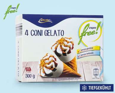 ENJOY FREE! Waffelhörnchen, glutenfrei