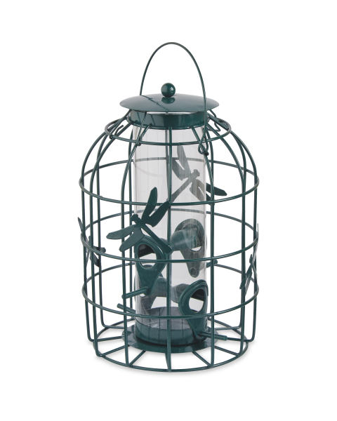 Bird Dragonfly Seed Feeder  Green