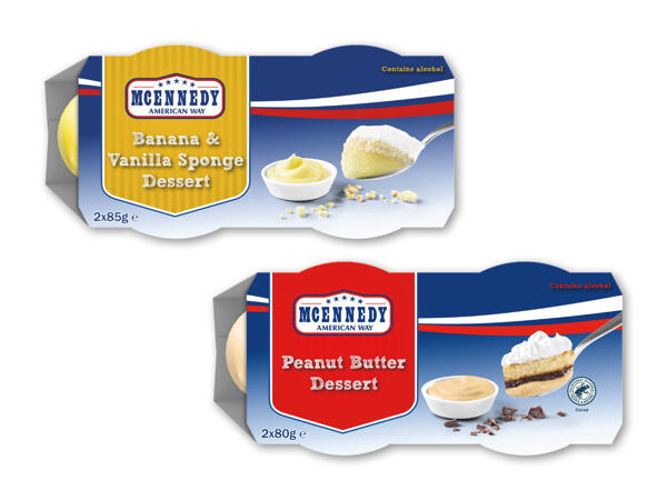 Amerikanskinspireret dessertspecialitet