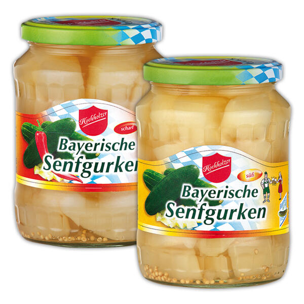 Bayerische Senfgurken