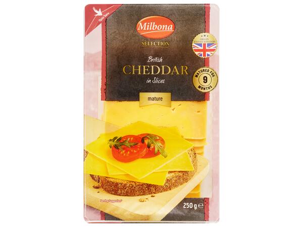 Mature Coloured Cheddar Slices