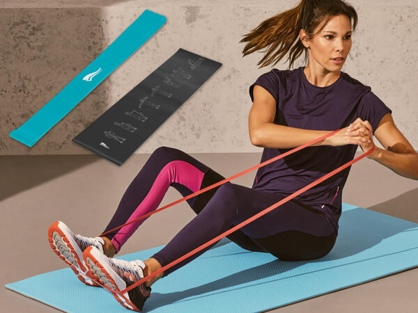 Fitness-Bänder-Set, 4-teilig