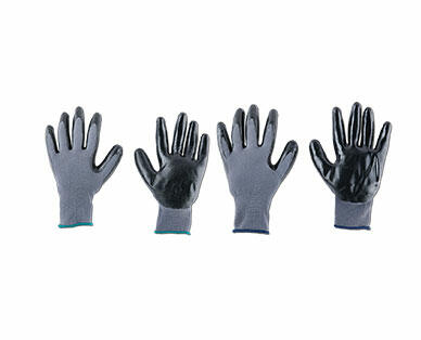 WORKZONE 5-Pack Nitrile or 3-Pack Latex Coated Gloves