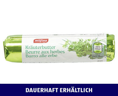 MILFINA 
 KRÄUTERBUTTER