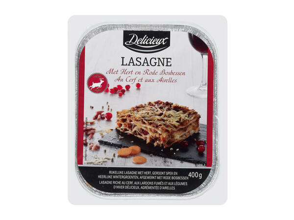 Lasagnes au gibier