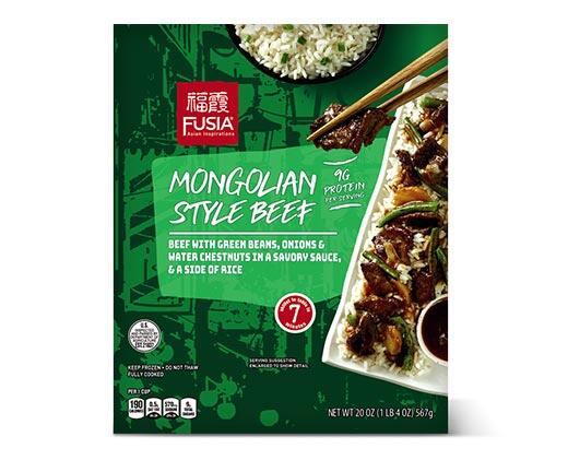 Fusia Asian Inspirations 
 Mongolian Beef or Sweet & Sour Chicken Skillet