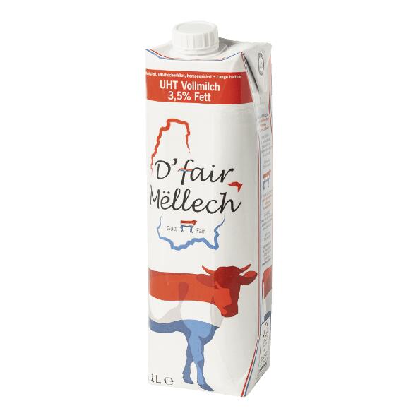 D'FAIR MËLLECH(R) 				Vollmilch