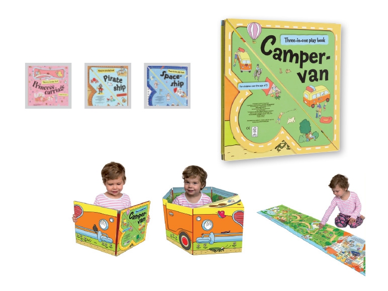 Kids' 3D Play Book